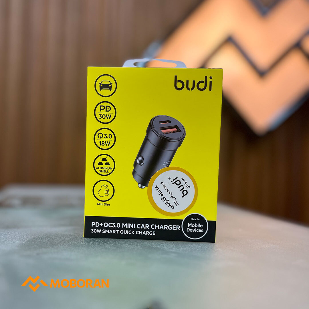  شارژر فندکی BUDI CC628 Q3.0 PD 